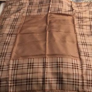 Burberry silk scarf